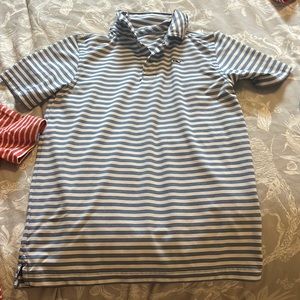 Boys polo stripped shirts like new